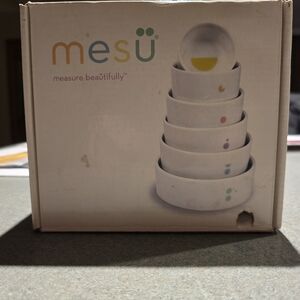 NIB - White Portion Cintrol Measuring Cup Set